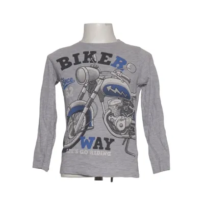 Langærmet t-shirt (Grå, Blå, Sort) fra Palomino by C&A Bomuld, Viscose