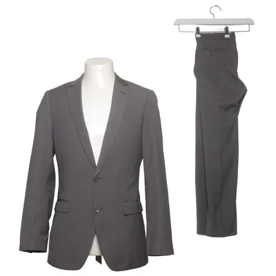 Costume (Gris) de Commander Polyester, Viscose