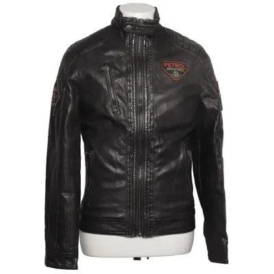 Bikerjacka (Svart) från Petrol Industries Bomull, Polyester, Polyuretan