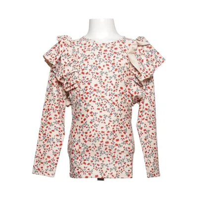 Langærmet t-shirt (Beige, Rød, Flerfarvet) fra Konges Sløjd Elastan, Genanvendt polyester