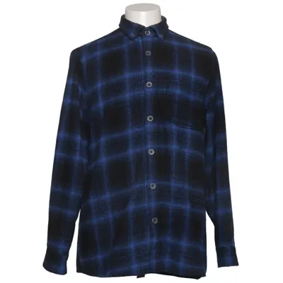 Flannel shirt (Blue, Black) from Rusty Neal Acrylic, Cotton, Polyester