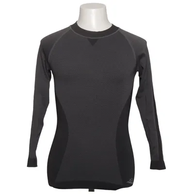 Base layer shirt (Gray, Black) from Falcon Elastane, Polyamide, Polyester