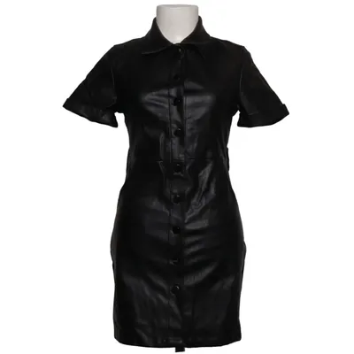 Shirt dress (Black) from Fashion Polyester, Polyurethane