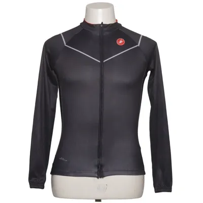 Wielershirt (Zwart, Rood) van Castelli Polyester