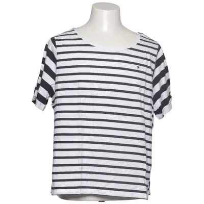 T-shirt (Blå, Hvid) fra Tommy Hilfiger Bomuld