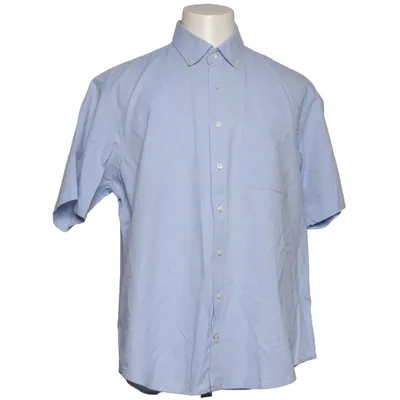 Chemise à manches courtes (Bleu) de Andrew James Coton