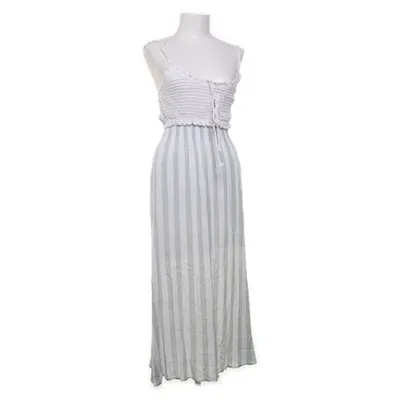 Strandkjole (AF16-STRIPES OLIVE) fra Aiki Keylook Bomuld, Polyester, Viscose