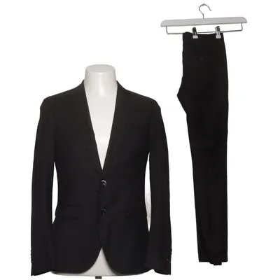 Jakkesæt (Sort) fra White Bros. Polyester, Viscose
