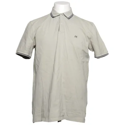Pikétröja (Beige, Blå) från Selected Homme Bomull, Elastan