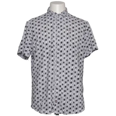 Chemise à manches courtes (Noir, Blanc) de Emilio Adani Coton
