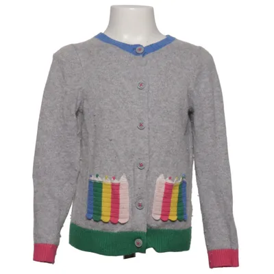 Cardigan (Gray, Multicolored) from Mini Boden Cotton, Polyamide, Wool