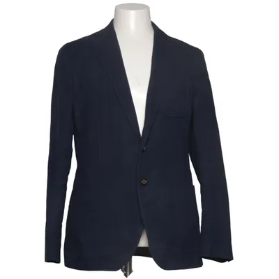 Blazer (Blue) from TESSUTI DI SONDRIO Acetate, Cotton, Viscose