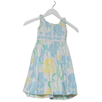 Dress (White, Blue, Yellow) from Lilly Pulitzer Cotton, Polyester