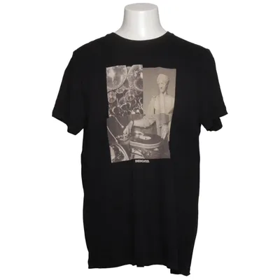 T-shirt (Sort) fra Dedicated Økologisk bomuld