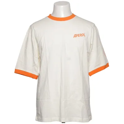 T-shirt (Hvid, Orange) fra Aperol Økologisk bomuld