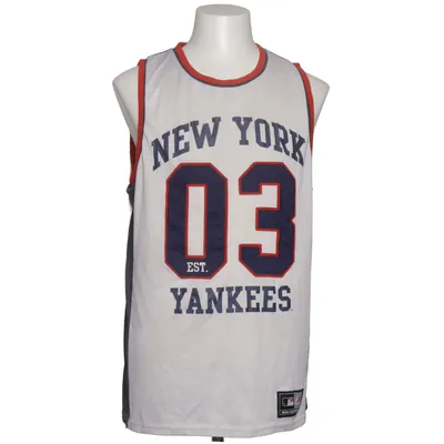 Basketlinne (Vit, Blå, Röd) från Majestic Athletic Polyester