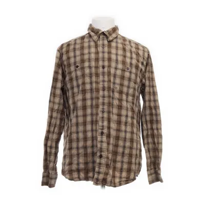 Flanellen overhemd (Bruin, Beige, Meerkleurig) van Wrangler Katoen