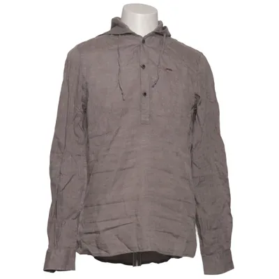 Hoodie (Gray) from Emilio Adani Linen