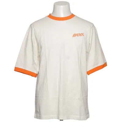 T-shirt (Hvid, Orange) fra Aperol Økologisk bomuld