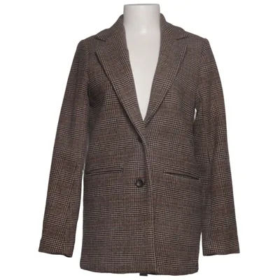 Blazer (Bruin, Zwart, Wit) van Abercrombie & Fitch Acryl, Polyester, Viscose, Wol