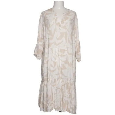 Långklänning (Beige, Vit) från Sonja Blank Viskos