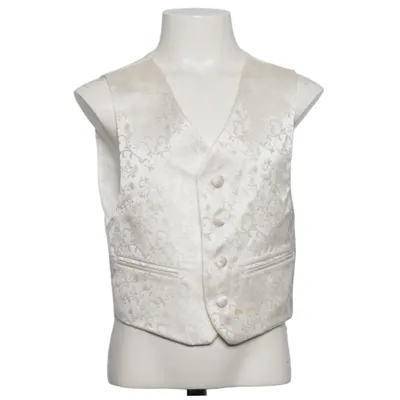 Gilet de costume (Blanc) de Paul Malone Polyester