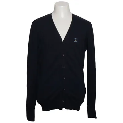 Cardigan (Blauw) van Diesel Tricot & Co. Katoen, Elastaan