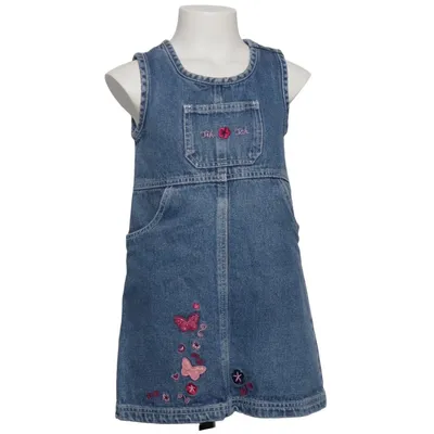 Robe salopette (Bleu) de Tik & Tak Coton