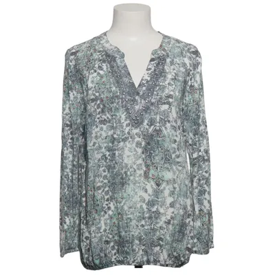 Top (Wit, Groen, Grijs) van Crisca Viscose