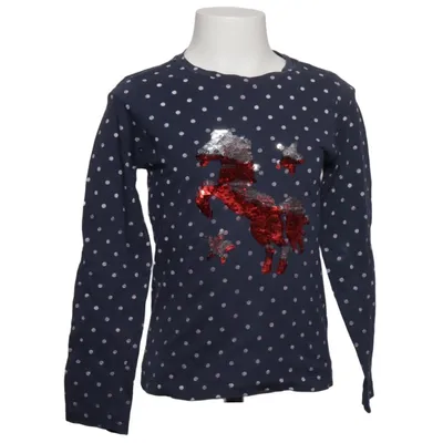 Långärmad t-shirt (Blå, Flerfärgad) från Kids World Bomull