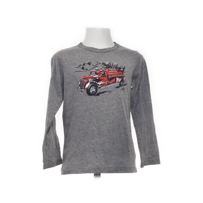 Långärmad t-shirt (Grå, Flerfärgad) från Oshkosh Bomull, Polyester