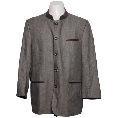 Blazer (Walbusch Trachtenjacke / Leinenjacke im Stehkragen-Stil. ) van Walbusch Katoen, Linnen, Polyester, Viscose