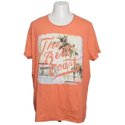 T-shirt (Orange, Flerfarvet) fra Livergy Bomuld