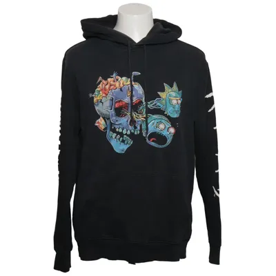 Sweat à capuche (Noir) de Divided by H&M Coton, Polyester