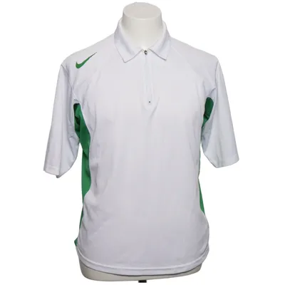 Pikétröja (Vit, Grön) från Nike Polyester