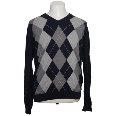 Sweater (Blue, Gray) from McNeal Cashmere, Cotton