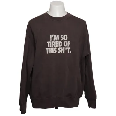 Sweatshirt (Brown, Multicolored) from H&M Cotton, Polyester