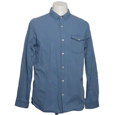 Oxford Hemd (Blau) von Knowledge Cotton Apparel Baumwolle