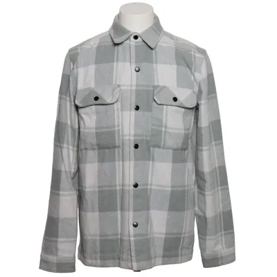 Flanellskjorta (HA11M/CHECK OVERSHIRT) från Hang Eleven Polyester, Ull