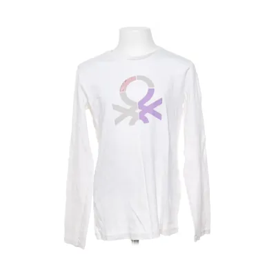 Långärmad t-shirt (Vit, Flerfärgad) från United Colors of Benetton