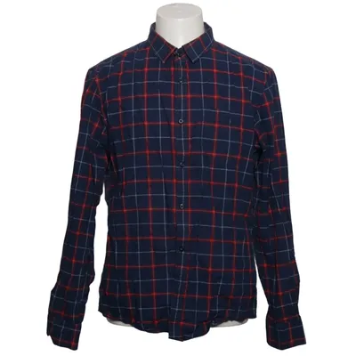Flannel shirt (Blue, Red, White) from Jean Pascale Cotton