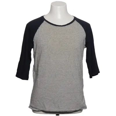 Baseball T-shirt (Blue, White) from Revelation Cotton, Polyester