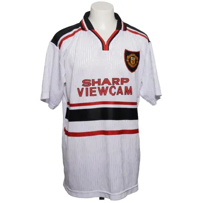 Voetbalshirt (Wit, Rood, Zwart) van Manchester United Polyester