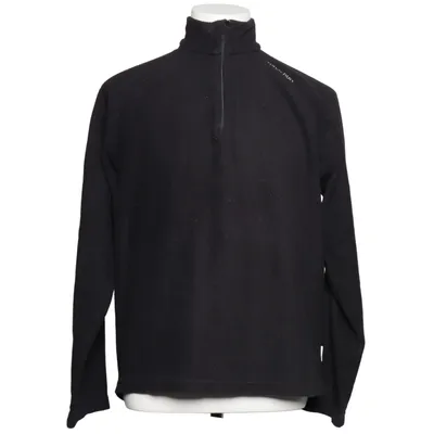 Fleecetröja (Svart) från Quechua Återvunnen polyester