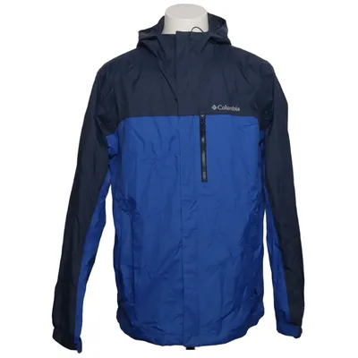 Rain jacket (Blue, Black) from Columbia Polyamide, Polyester