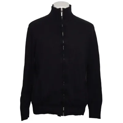 Cardigan (Black) from Peter Fitch Cotton