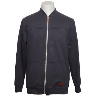 Träningsjacka (Grå, Blå) från Blend Bomull, Polyester