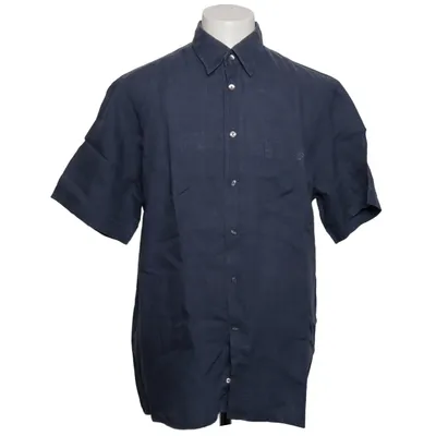 Short sleeve shirt (Blue) from Jacques Britt Linen