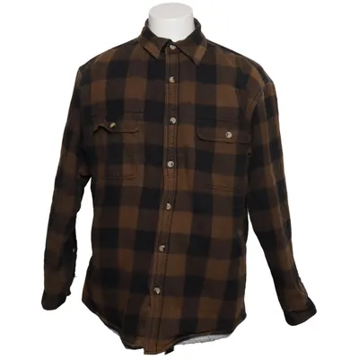 Overshirt (Bruin, Zwart) van Red Head Katoen, Polyester
