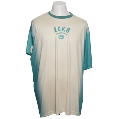 T-shirt (Hvid, Grøn) fra Ecko Unltd Polyester
